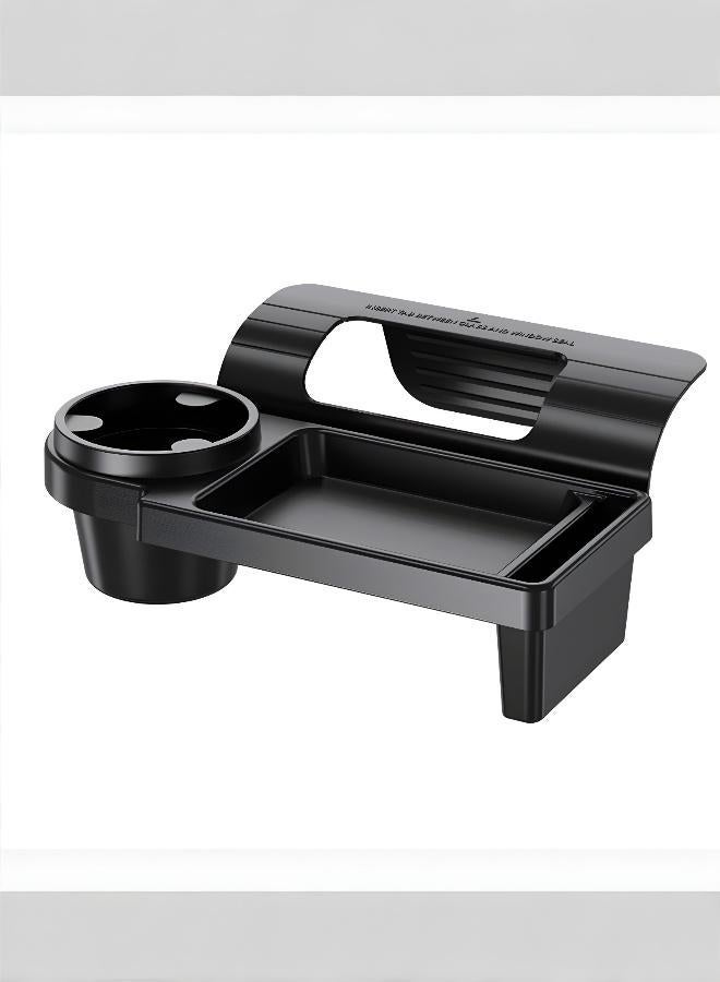 صندوق تخزين متعدد الوظائف للسيارة مع حامل هاتف ومسند ذراع وحامل أكواب - Image 2